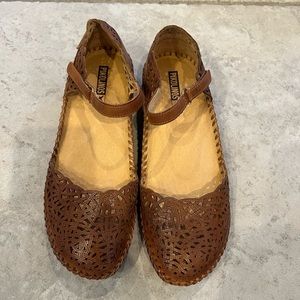 PIKOLINOS P. Vallarta Ballet Pump with ankle Velcro fastening